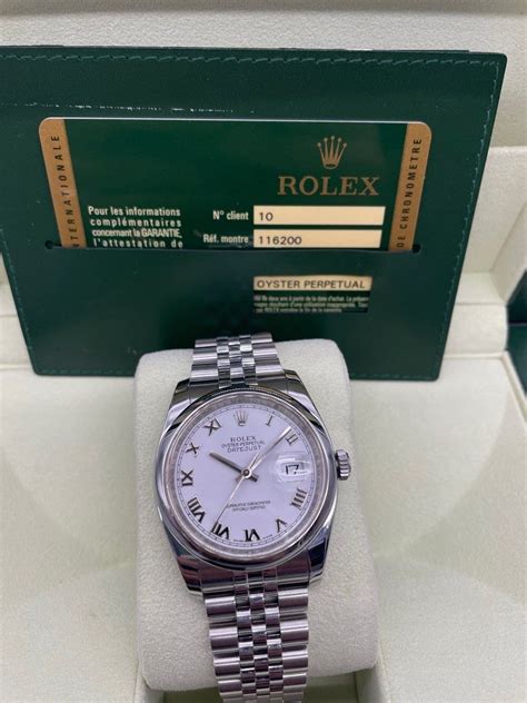 Rolex Datejust Mm Automatic Watch Full Complete Set Year