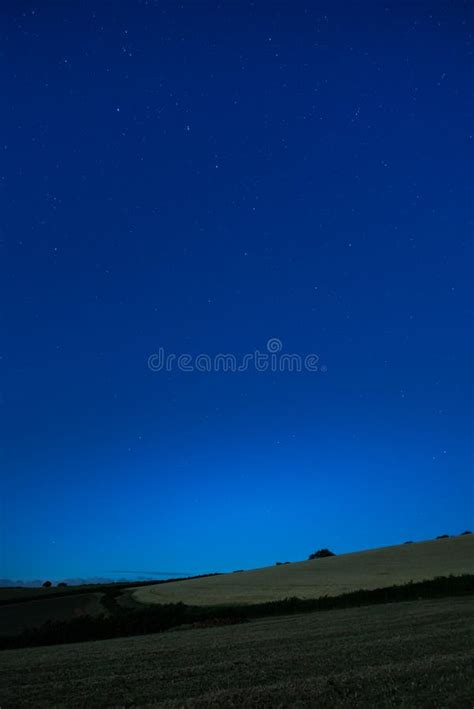 Big Dipper on Night Sky, Labrador Bay in Devon, England Stock Photo - Image of purple, nature ...