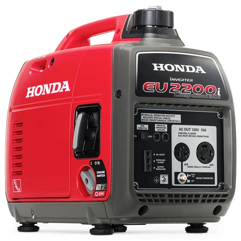 Honda EU2200ic 2200-Watt Companion Recoil Start Portable Inverter ...