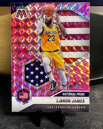 Lebron James Tarjeta Panini Mosaic Edition National Pride Meses Sin