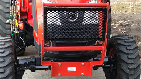 Kioti Tractor Grill Guard New Critters And Neighbor Issues YouTube