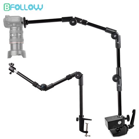 Bfollow Magic Articulated Arm 25 32 Super Clamp Mount For Dslr Camera Light Shooting Overhead