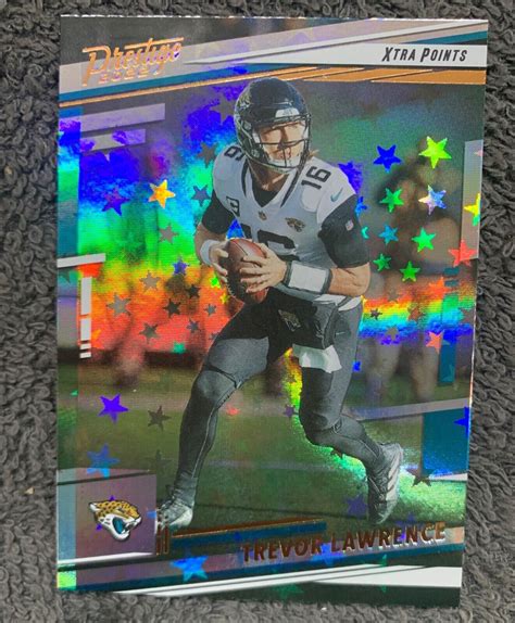 Panini Prestige Trevor Lawrence Xtra Points Astral Parallel