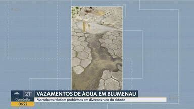 Bom Dia Santa Catarina Moradores De Blumenau Relatam Problemas De