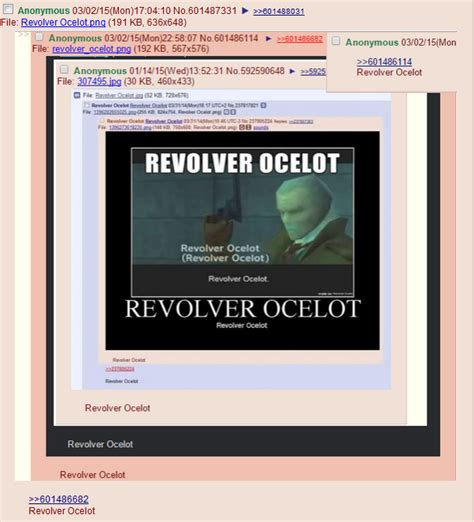 Revolver Ocelot | Know Your Meme