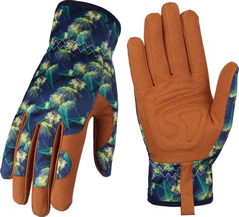 Bamllum Guantes de cuero para jardinería para mujer guantes de trabajo