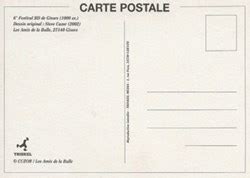 Gisors 27 2002 Cartes Postales Bande dessinée Caractéristique Neuve