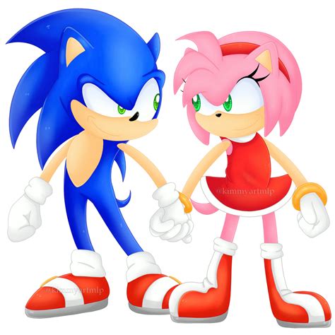 Day 2 Sonic The Hedgehog X Amy Rose By Kimmyartmlp On Deviantart