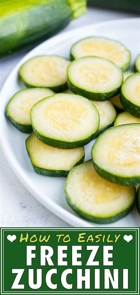 How To Freeze Zucchini Sliced Or Shredded Evolving Table