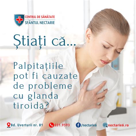 Știați că palpitațiile transpirația excesivă sau fluctuațiile de