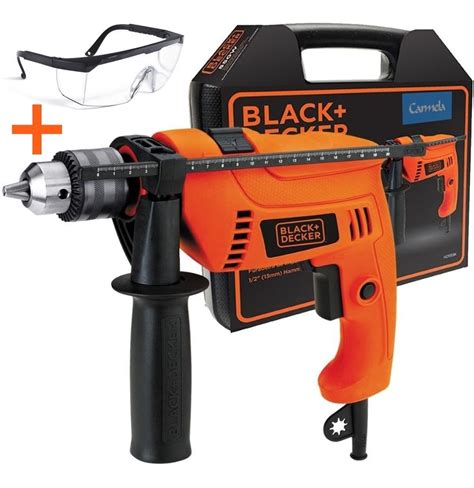 Taladro Percutor Black Decker Hd W Mandril Malet N Cuotas