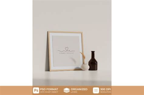 Aesthetic Frame Mockup Graphic by mockupocka · Creative Fabrica