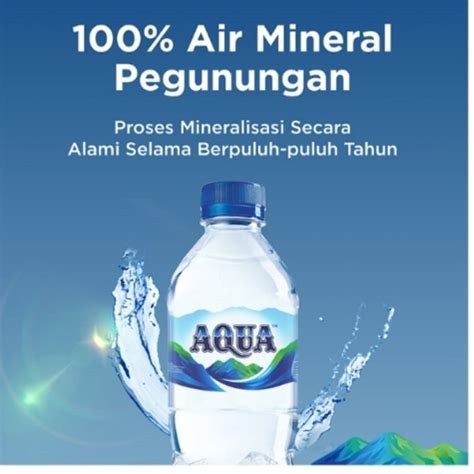 Jual AQUA Air Mineral 600ml di Lapak Tonas | Bukalapak