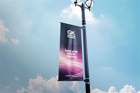 Lamp Post Banner Mock Up On Behance