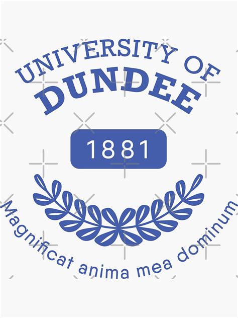 "University of Dundee" Sticker for Sale by artadon | Redbubble