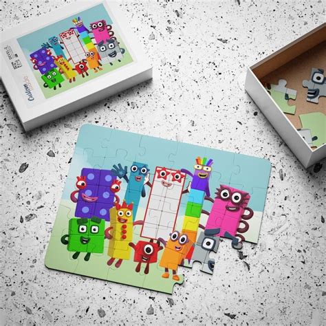 Numberblocks 1 10 Puzzle 30 Pieces Etsy Piecings Jigsaw Puzzles Etsy