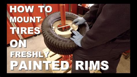 How To Mount Tires On Freshly Painted Rims Harbor Freight Tire