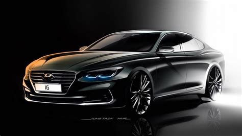 All New 2017 Hyundai Azeragrandeur Looks Sleek In Official Rendering