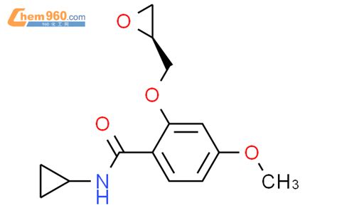 644968 85 4 BENZAMIDE N CYCLOPROPYL 4 METHOXY 2 2S OXIRANYLMETHOXY