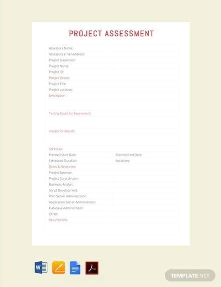 Free Sample Risk Assessment Report Templates In Google Docs Pages