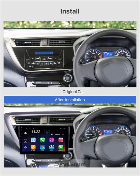 10 1 Inch Android 13 0 GPS Navigation Radio For 2018 Proton Myvi With