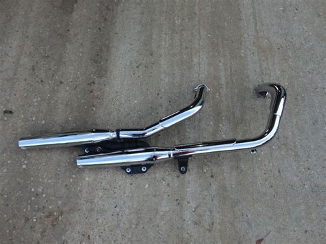 1995 Honda Shadow Vt1100c2 Ace Exhaust System Oem