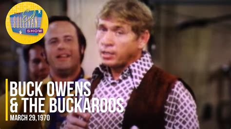 Buck Owens And The Buckaroos Tall Dark Stranger On The Ed Sullivan Show Youtube