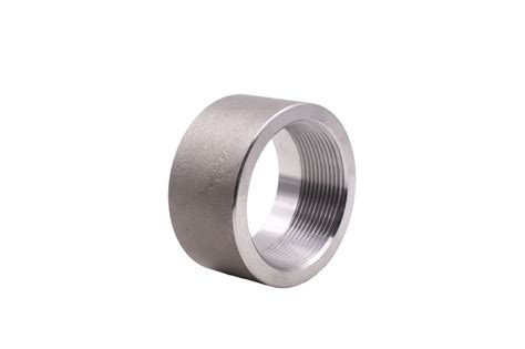 Asme B1611 Stainless Steel High Pressure Thread Half Coupling Forged And Coupling