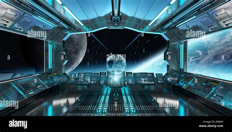 Starship Interior Concept Art