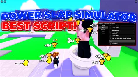 Power Slap Simulator Script Hack Gui Auto Farm Inf Wins Inf Power