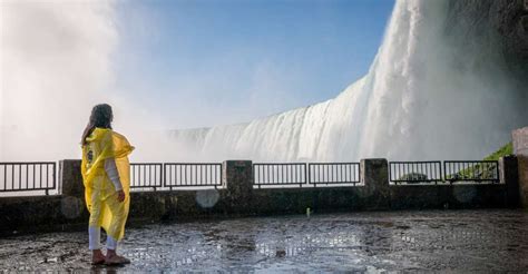 Niagara Falls Canada Eerste Boottocht Rondleiding Achter De