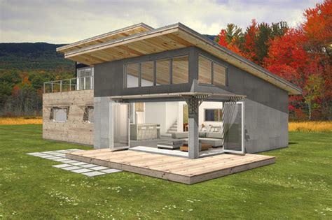 House Plans and Design: Modern House Plans Shed Roof