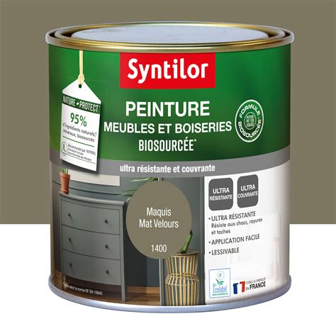 Peinture Meuble Maquis Mat Syntilor Biosourc E L Leroy Merlin