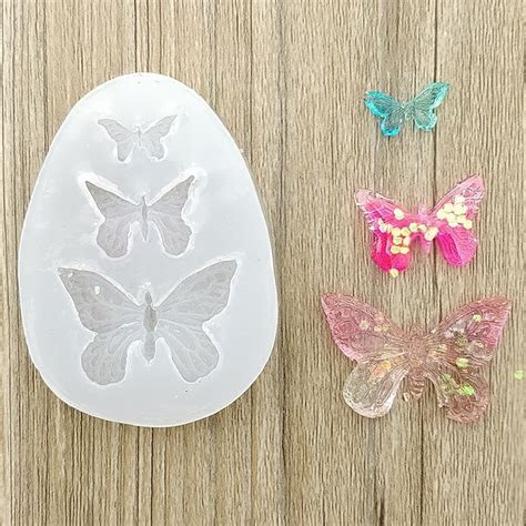 Butterfly Silicone Mold Resin Silicone Mould Jewelry Making Etsy