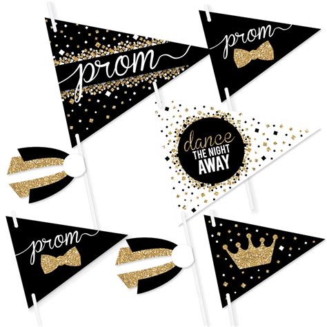 Big Dot Of Happiness Prom Triangle Prom Night Party Photo Props