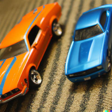 Prompt Was “life Size Hot Wheel Cars” But They Still Turned Out Looking Pretty Small How Do I