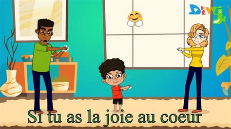 Si tu as la joie au coeur dit Jésus Comptine pour enfants