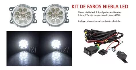 Faros Niebla Led Con Relay Ram Para Adaptar