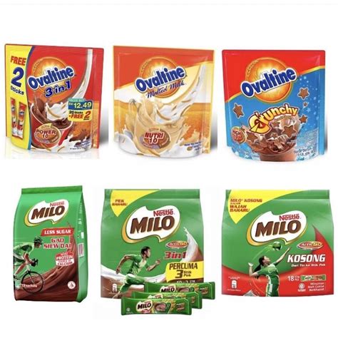 Jual New Arrival Milo Malaysia Ovaltine Malted Milk Milo Gao Siew