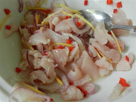 A Pepper's Love: Hinava - Kadazan Dusun Appetizer (Fish salad) - MFF ...