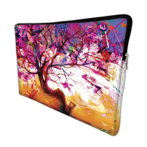 Capa Para Notebook Em Neoprene Cn Polegadas Abstrato