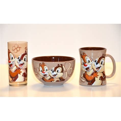 Character Portrait Chip And Dale Mug Disneyland Paris