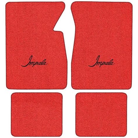 Chevrolet Impala Logo Loop Carpet Floor Mats Choose Mat Color And