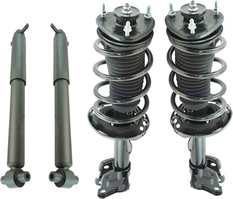 Trq Loaded Quick Complete Strut Spring Shock Front Rear Kit