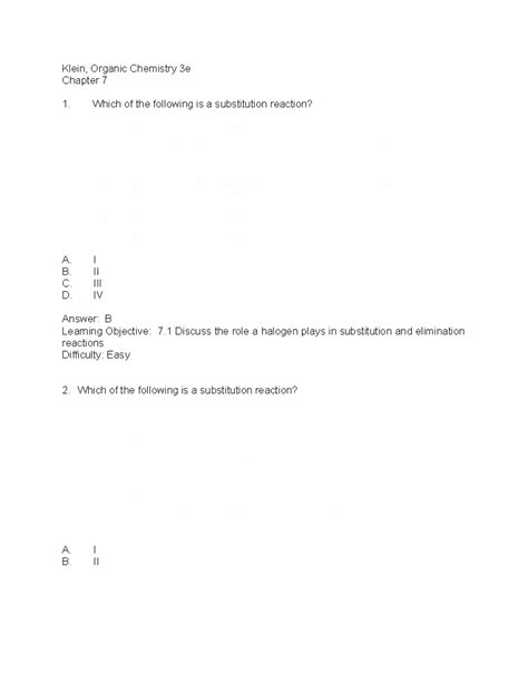 Test Bank For Organic Chemistry 9th Edition Quizlet 5