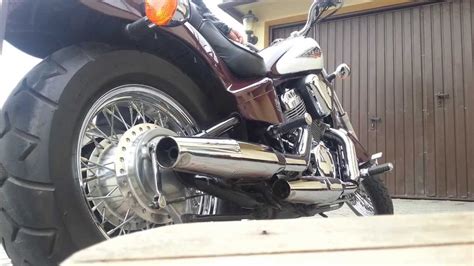 Honda Shadow Vt 600 Exhaust Mod Youtube