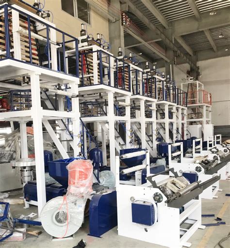 Pe Hdpe Ldpe Plastic Bag Making Film Blowing Machine China High Speed