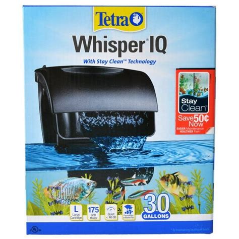 Tetra Whisper Iq Power Filter 30 Gallons