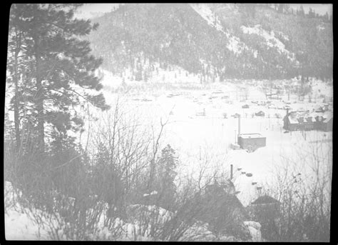 Silverton Idaho In The Snow 12 George W Tabor Photographs