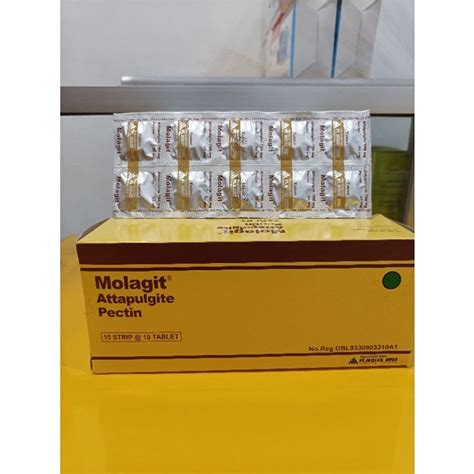 Jual Molagit Obat Diare Per Strip Tablet Shopee Indonesia